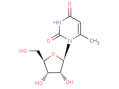 Uridine, 6-methyl-Structure,16710-13-7Structure Uridine, 6-methyl- Structure,16710-13-7Structure