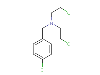 N,n-bis(2-chloroethyl)-p-chlorobenzyl amine hydrochlorideStructure,3597-20-4Structure N,n-bis(2-chloroethyl)-p-chlorobenzyl amine hydrochloride Structure,3597-20-4Structure