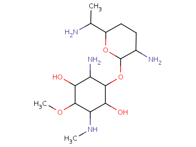 Fortimicin bStructure,54783-95-8Structure Fortimicin b Structure,54783-95-8Structure