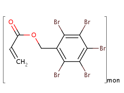 Poly(pentabromobenzyl acrylate) Structure,59447-57-3Structure