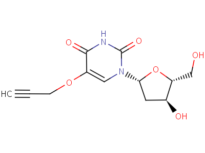 Uridine,2-deoxy-5-(2-propynyloxy)-(9ci)Structure,65367-85-3Structure Uridine,2-deoxy-5-(2-propynyloxy)-(9ci) Structure,65367-85-3Structure