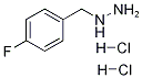 (4-氟芐基)肼雙鹽酸鹽結(jié)構(gòu)式_1000805-93-5結(jié)構(gòu)式