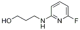3-(6-氟-吡啶-2-基氨基)-1-丙醇結(jié)構(gòu)式_1000981-38-3結(jié)構(gòu)式