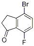 4-Bromo-7-fluoro-2,3-dihydro-1h-inden-1-oneStructure,1003048-72-3Structure 4-Bromo-7-fluoro-2,3-dihydro-1h-inden-1-one Structure,1003048-72-3Structure