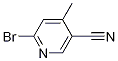 2-Bromo-5-cyano-4-picoline Structure,1003711-35-0Structure