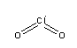 二氧化氯結構式_10049-04-4結構式