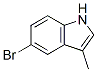 5-溴-3-甲基吲哚結(jié)構(gòu)式_10075-48-6結(jié)構(gòu)式