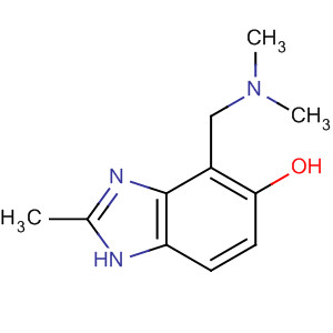 4-((Dimethylamino)methyl)-2-methyl-1h-benzo[d]imidazol-5-ol Structure,101018-70-6Structure