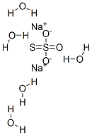大蘇打;硫代硫酸鈉結(jié)構(gòu)式_10102-17-7結(jié)構(gòu)式