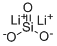 Lithium metasilicate Structure,10102-24-6Structure