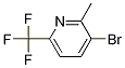 3-Bromo-2-methyl-6-(trifluoromethyl)pyridine Structure,1010422-53-3Structure