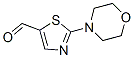 2-Morpholin-4-yl-1,3-thiazole-5-carbaldehyde Structure,1011-41-2Structure