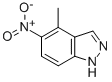 4-Methyl-5-nitro-1H-indazole Structure,101420-67-1Structure