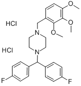Lomerizine hydrochlorideStructure,101477-54-7Structure Lomerizine hydrochloride Structure,101477-54-7Structure