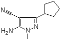 1H-Pyrazole-4-carbonitrile, 5-amino-3-cyclopentyl-1-methyl-Structure,1017689-87-0Structure 1H-Pyrazole-4-carbonitrile, 5-amino-3-cyclopentyl-1-methyl- Structure,1017689-87-0Structure