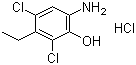 2,4-Dichloro-3-ethyl-6-aminophenol hydrochlorideStructure,101819-99-2Structure 2,4-Dichloro-3-ethyl-6-aminophenol hydrochloride Structure,101819-99-2Structure