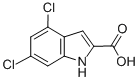 4,6-Dichloro-1H-indole-2-carboxylic acid Structure,101861-63-6Structure