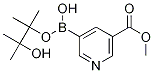 3-(Methoxycarbonyl)pyridine-5-boronic acid, pinacol ester Structure,1025718-91-5Structure