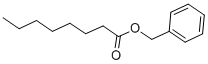 Octanoic acid, phenylmethyl esterStructure,10276-85-4Structure Octanoic acid, phenylmethyl ester Structure,10276-85-4Structure