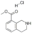 8-Isoquinolinecarboxylic acid, 1,2,3,4-tetrahydro-, methyl ester, hydrochlorideStructure,1029689-82-4Structure 8-Isoquinolinecarboxylic acid, 1,2,3,4-tetrahydro-, methyl ester, hydrochloride Structure,1029689-82-4Structure