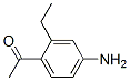 Ethanone, 1-(4-amino-2-ethylphenyl)-(9ci)Structure,103029-25-0Structure Ethanone, 1-(4-amino-2-ethylphenyl)-(9ci) Structure,103029-25-0Structure
