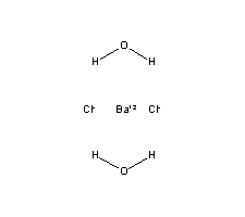 二水氯化鋇結(jié)構(gòu)式_10326-27-9結(jié)構(gòu)式