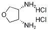 (3R,4s)-tetrahydrofuran-3,4-diamine dihydrochloride Structure,1033712-94-5Structure