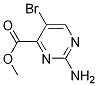 Methyl 2-amino-5-bromopyrimidine-4-carboxylateStructure,1034737-23-9Structure Methyl 2-amino-5-bromopyrimidine-4-carboxylate Structure,1034737-23-9Structure