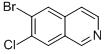 6-溴-7-氯異喹啉結(jié)構(gòu)式_1036712-54-5結(jié)構(gòu)式