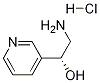 (R)-2-氨基-1-(吡啶-3-基)乙醇鹽酸鹽結(jié)構(gòu)式_1038594-01-2結(jié)構(gòu)式