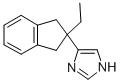 1H-Imidazole, 4-(2-ethyl-2,3-dihydro-1H-inden-2-yl)-Structure,104054-27-5Structure 1H-Imidazole, 4-(2-ethyl-2,3-dihydro-1H-inden-2-yl)- Structure,104054-27-5Structure