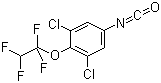 3,5-Dichloro-4-(1,1,2,2-tetrafluoroethoxy)phenyl isocyanateStructure,104147-33-3Structure 3,5-Dichloro-4-(1,1,2,2-tetrafluoroethoxy)phenyl isocyanate Structure,104147-33-3Structure