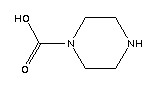 1-哌嗪羧酸結構式_10430-90-7結構式