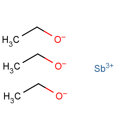 Anmony(Ⅲ) ethoxide Structure,10433-06-4Structure