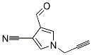 1H-pyrrole-3-carbonitrile, 4-formyl-1-(2-propynyl)-(9ci) Structure,104501-28-2Structure