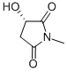 (S)-(-)-2-hydroxy-n-methylsuccinimide Structure,104612-35-3Structure