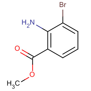 2-Amino-3-bromobenzoic acid methyl ester Structure,104670-74-8Structure