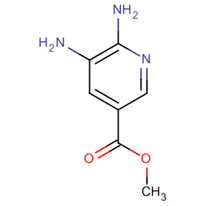 5,6-Diaminopyridine-3-carboxylic acid methyl esterStructure,104685-76-9Structure 5,6-Diaminopyridine-3-carboxylic acid methyl ester Structure,104685-76-9Structure