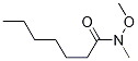 N-methoxy-n-methylheptanamideStructure,104863-66-3Structure N-methoxy-n-methylheptanamide Structure,104863-66-3Structure
