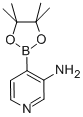 4-(4,4,5,5-Tetramethyl-1,3,2-dioxaborolan-2-yl)-3-pyridinamine Structure,1052714-68-7Structure