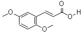 2,5-Dimethoxycinnamic acidStructure,10538-51-9Structure 2,5-Dimethoxycinnamic acid Structure,10538-51-9Structure