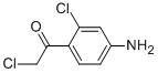 Ethanone, 1-(4-amino-2-chlorophenyl)-2-chloro-(9ci)Structure,105727-35-3Structure Ethanone, 1-(4-amino-2-chlorophenyl)-2-chloro-(9ci) Structure,105727-35-3Structure