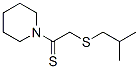 (9ci)-1-[2-[(2-甲基丙基)硫代]-1-硫氧代乙基]-哌啶結(jié)構(gòu)式_105877-84-7結(jié)構(gòu)式