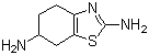 2,6-Diamino-4,5,6,7-tetrahydrobenzothiazoleStructure,106006-83-1Structure 2,6-Diamino-4,5,6,7-tetrahydrobenzothiazole Structure,106006-83-1Structure