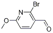 2-Bromo-6-methoxynicotinaldehyde Structure,1060810-41-4Structure