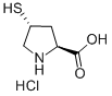 L-proline, 4-mercapto-, hydrochloride, (4r)-Structure,1067189-36-9Structure L-proline, 4-mercapto-, hydrochloride, (4r)- Structure,1067189-36-9Structure