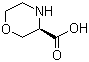 (3R)-3-morpholinecarboxylic acidStructure,106825-81-4Structure (3R)-3-morpholinecarboxylic acid Structure,106825-81-4Structure