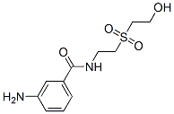 3-氨基-N-[2-(2-羥基乙基)磺?；鵠乙基苯甲酰胺結(jié)構(gòu)式_107294-87-1結(jié)構(gòu)式