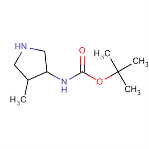 Tert-butyl ((3r,4r)-4-methylpyrrolidin-3-yl)carbamateStructure,107610-69-5Structure Tert-butyl ((3r,4r)-4-methylpyrrolidin-3-yl)carbamate Structure,107610-69-5Structure