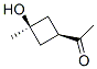 Ethanone, 1-(3-hydroxy-3-methylcyclobutyl)-, trans-(9ci)Structure,107693-34-5Structure Ethanone, 1-(3-hydroxy-3-methylcyclobutyl)-, trans-(9ci) Structure,107693-34-5Structure